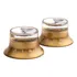 Par Knob Top Hat Tone Dourado Guitarra Les Paul Sg Elephant