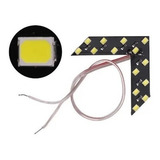 Par Lâmpada 14 Leds 1 Polo Espelho Retrovisor Pisca Seta