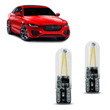 Par Lâmpada Automotivo Filamento Led 2825 Esmagada Grande