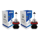 Par Lampada Farol De Milha Neblina Auxiliar H11 55w Pgj19 2