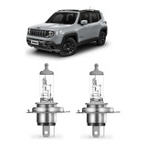 Par Lampada Farol Jeep Renegade 2016 2017 2018 2019 2020 H4
