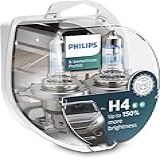 Par Lâmpada Halógena H4 X Treme Vision Pro150 Philips 12v