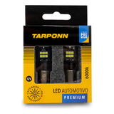 Par Lâmpada Led Auto Canbus Freio Ba15d 12v 15 Leds Carro