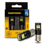 Par Lâmpada Led Ba15d Premium Canbus 2 Polos 12v Tarponn