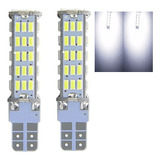 Par Lâmpada Led Pingo 68 T10 Farolete Lanterna Carro Farol