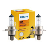 Par Lampada Philips Halogena H4 12v