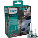 Par Lâmpada Philips Led Ultinon 6200k H1 160 