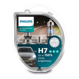 Par Lampada Philips X treme Vision Pro H7 3400k 150 Luz