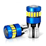 Par Lâmpada Pingo T10 19 Led Canbus 4300k Branco Quente