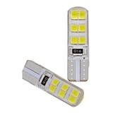 Par Lâmpada Pingo T10 Led Cob 8000k Xenon Torpedo Farol