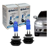 Par Lampada Super Branca H27 881 8500k Xenon 12v 27w Techone