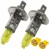 Par Lâmpadas Amarela Tipo Xenon H1 3000k
