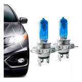 Par Lampadas H4 Super Branca 60 55wts 8500k 12v Farol Carro