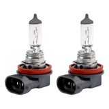 Par Lâmpadas Halógenas Farol Alto Baixo Milha H11t 12v 55w