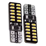 Par Lâmpadas Pingo T10 24 Leds 6000k Canbus Canceller