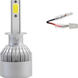Par Lâmpadas Super Led 6000k H1 H3 H7 H11 H13 H16 H27 Hb3