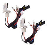 Par Lampadas Xenon Hid Reposição H4 2 Ceramica 4300k Cnlight
