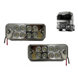 Par Lanterna 8 Leds Delimitadora Teto Actros 0028200056