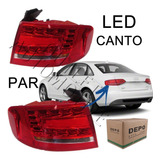 Par Lanterna Audi A4 2008 2009 2010 2011 2012 Led Canto Depo