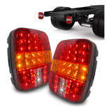 Par Lanterna Caminhao Universal Led 12 24v Marmitao C Vigia