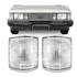 Par Lanterna Dianteira Cristal Gm Opala/caravan 80/86 Novas 