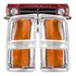 Par Lanterna Dianteira Opala 75 76 77 78 79 Cristal