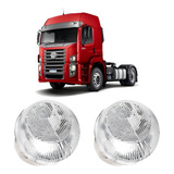 Par Lanterna Estribo Compatvel Vw Constellation Led Cristal