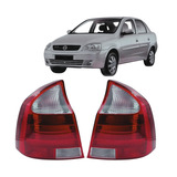 Par Lanterna Farol Traseiro Corsa Sedan 2003 2004 2005 2006