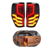 Par Lanterna Full Led Seta Sequencial Ranger 2013 2023 Fumê