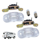 Par Lanterna Iluminação Placa Tras Kombi 83 A 96 2 Lamp 