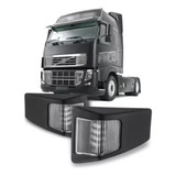 Par Lanterna Lateral Direcional 12 Led Volvo Fh 2012 À 2018