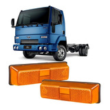 Par Lanterna Lateral Do Estribo Caminhão Ford Cargo Paralama