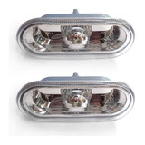 Par Lanterna Lateral Pisca Paralama Vw Golf Ano 2003