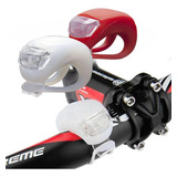 Par Lanterna Led Bicicleta Compacta 4x3cm Farol Prova D água