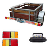 Par Lanterna Led Carretinha Food Truck Trailer