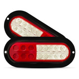 Par Lanterna Led Carretinhas Com Ré À Prova D água