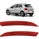 Par Lanterna Lente Defletora Traseiro Gol G6 Original