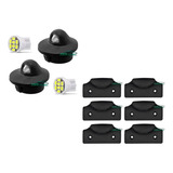 Par Lanterna Luz De Placa 06 Gancho Caçamba Courier C Led