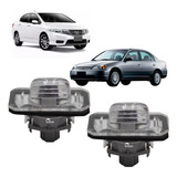 Par Lanterna Luz De Placa Honda City Civic Com Soquete