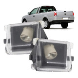 Par Lanterna Luz De Placa Vw Saveiro G2 G3 G4 1997 A 2009
