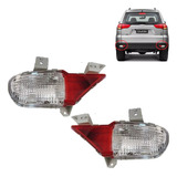 Par Lanterna Luz De Ré Parachoque Pajero Dakar 2010 A 2019