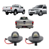 Par Lanterna Luz Placa Courier Ford F250 Ranger Led Top