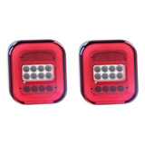 Par Lanterna Marmitao Traseira Led Vw Constellation Worker