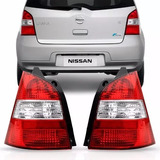 Par Lanterna Nissan Livina 2009 2010 2011 2012 Traseira
