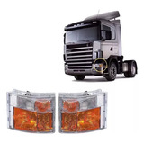 Par Lanterna Pisca Scania Seta Compatível S4 Serie 4 5 124