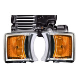 Par Lanterna Pisca Seta Compatível Scania S5 Série 5 Led