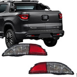 Par Lanterna Refletor Parachoque Fiat Toro 2019 2020 2021 22