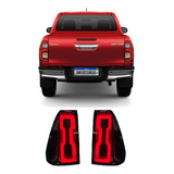 Par Lanterna Toyota Hilux Modelo Esportivo Em Led Vo6