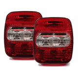 Par Lanterna Tras Caminhao Volks Vw Constelation Ford Cargo