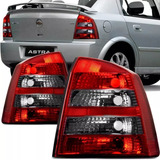 Par Lanterna Traseira Astra Hatch 2009 2010 Fumê Acrilico